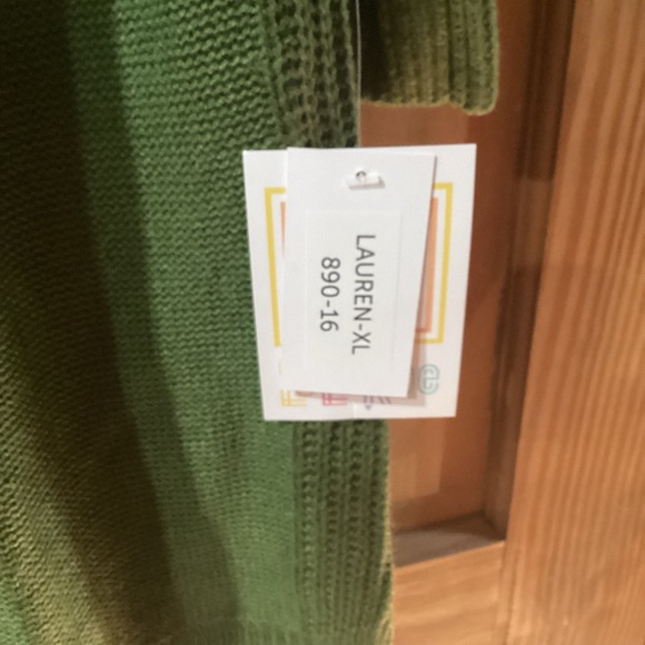 LuLaRoe Lauren Sweaterdress in olive green XL - Picture 3 of 9